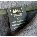 REI Pullover Knit Sweater Womens Size XS Blue Outdoor Hiking Camping Activewear Photo 3