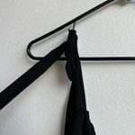 Reformation  Size 16 Nikita Midi Classic Black Tie Shoulder Feminine Party Dress Photo 3