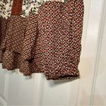 Patrons of Peace Anthropologie  Long Sleeve Boho Floral Flowy Blouse Top Medium Photo 4