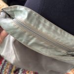 Prada Vintage Gray Tessuto Nylon Adjustable Top Zip Flat Crossbody Shoulder Bag Photo 2