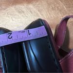 Hush Puppies NWOT  Red Leather Comfort Sandals Cushioned Footbed size 7 Photo 7