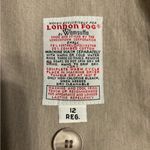 London Fog Vintage 1970s  Trench Coat USA Made Wimsutta Size 12 Photo 2