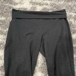 Gap Fit Charcoal Gray Foldover Side Ruched Crop Leggings XL Photo 51