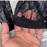 Maje  black shirt lace shirt small‎ layering undershirt Photo 4