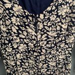 Urban Outfitters UO Lucca black floral zip up lace up romper Photo 7