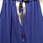Athleta High~Low Halter Sundress Sz. S Purple Lined Removable Pads Tied Waist Photo 6