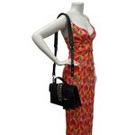 Mario Valentino NWT  Adrienne Palmellato Leather Shoulder Bag FLAWED AT THE BACK Photo 10