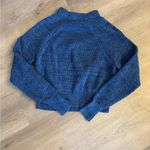 Free People Blue cozy Sweater Photo 2