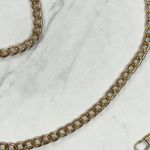 Gold Tone Skinny Chain Link Purse Handbag Replacement Strap ✨ Photo 6
