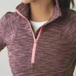 Lululemon  Kanto Catch Me Half Zip Heathered Bordeaux Drama Pullover Photo 1