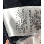 Loft 006  black denim Legging size 10/30 Photo 3