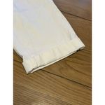 Le Tigre women's cropped chino pants size 12 tiger logo Preppy Classic Modern‎ White Photo 7