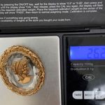 Vintage Unsigned Gold Photo 5