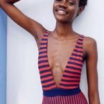 Aerie Deep V Plunge Neckline One Piece Swimsuit XXL Photo 5