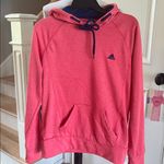 Adidas  Ultimate Hoodie Coral Navy Blue Trim Photo 2