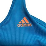 Adidas  Sleeveless Blue Athletic Activewear Athleisure Workout Tank Top sleeve Photo 3