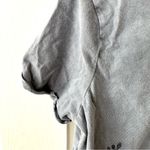 ANM grey cropped short sleeved shirt Gray Size M Photo 3