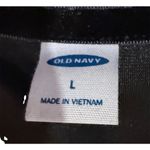 Old Navy Women's Black Velvet Short Sleeve Crew Neck T-Shirt Size L Photo 1