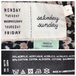 Anthropologie Anthro Saturday Sunday Knit Moto Jacket Size S Photo 5