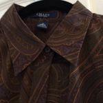 CHAPS FINAL MARKDOWN Ladies  blouse medium Photo 3