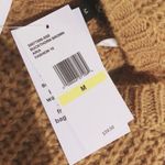 Jessica Simpson Sweater Aria Flounce Hem Rib Buckthorn Brown, Size M, New w/Tag Photo 3