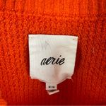Aerie CozyUp Waffle Quarter Zip Sweater Starburst M Photo 3
