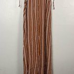 Faithfull the Brand x Anthropologie Arrieta Dress 4 Striped Tassel Boho Maxi Photo 3