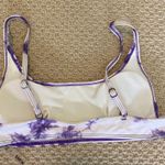 SheIn  Size Small Purple Tie-Dye Bathing Suit Bikini Top Photo 4