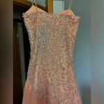 Jovani  Beaded and Tulle Prom Dress Photo 5