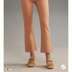 AGOLDE Anthropologie AG Farrah Mid-Rise Crop Peach Pink Bootcut Jeans Size 28 Photo 1