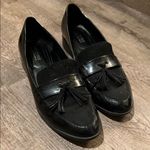 Black Tassel Loafers Size 10 Photo 0