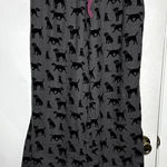 Gander mountain π°3 for $27π° 1X Charcoal Flannel PJ Pants w/ Black Lab Print & Pink Accents Photo 0