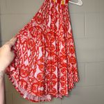 Free People NWT  Mimi Halter Tunic Tank Top in Lavender Combo Women’s Size Medium Photo 4