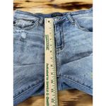 Judy Blue Women’s 7 Colorful Paint Splash Destroyed Boyfriend Jeans Size 9/29 Photo 3