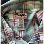 Wrangler Vintage  Wrancher Sleeveless Western Shirt Women’s Sz M Pearl Snap Photo 5