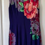 London Times Purple Floral Sleeveless Midi Dress 6 Photo 5