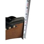 Rachel Zoe Maddi Black Soft Calf Leather Platform Sandals Size 6.5 Photo 8