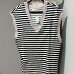 Free People  Classic Striped Vest NWT Photo 3
