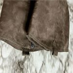 Lane Bryant Gray Wide Knee Boots Witchy Whimsigoth Dark Academia Vibes Lightweight Cloth Photo 1