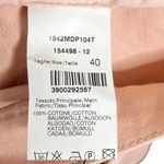 MSGM Cropped Straight Leg High Rise Jeans Peach Womens Size IT 40 US 6 Orange Photo 10