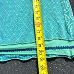 prAna Skirt Women's Medium Aqua Green Blue Patterned Athletic Casual Photo 4