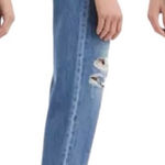 Levi's Levi’s Ribcage Ankle Straight Jeans Size 29 NEW Distressed Medium Blue Wash Photo 0