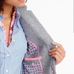 J.Crew Campbell Donegal Blazer Wool Heather Graphite Sz 4 Photo 3