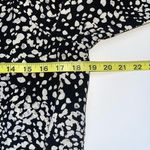 Sanctuary Meadow Black & White Leopard Print V-neck Blouse Photo 6