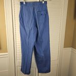 Spirit Vintage Espirit Sport‎ Womens Blue Pinstripe Barrel Pants 9 10 Photo 1