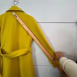 J.Crew  Chartreuse Yellow Melton Wool Coat Size 6 Photo 12