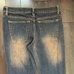 Forever 21 Vintage Y2K Indigo Washed Faded Denim Flare Wide Leg Jeans Sz. 9 Photo 5