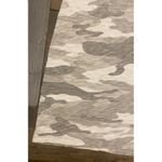 Dylan  Womens Small Gray Camo Crew Neck Slub Shirt Dress Short Sleeve Country Photo 3