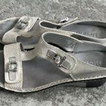 Alegria  Lara Sandals Womens 41 US 10.5 11 Wedge Shoes Beige Shimmer Opfully Photo 2