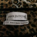 Urban Outfitters Mesh Cheetah Print Crop Top Photo 1